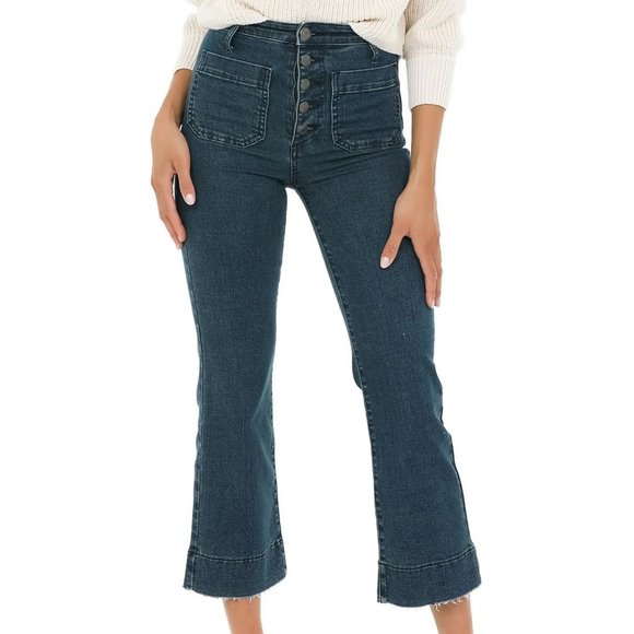 SHOW ME YOUR MUMU CROPPED FARAH TROUSER - Picture 1 of 3